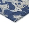Homeroots 10' X 14' Navy Blue Gray And Ivory Abstract Washable Indoor Outdoor Area Rug 600113 - alternate 7