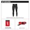 Milwaukee Tool Heated Baselayer Pants, Black/Gray, 2XL M600B-212X - alternate 10