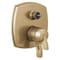 Delta Stryke 17 Series Integrated Diverter Trim with Three Function Diverter Less Handle Lumicoat Champagne Bronze T27876-CZ-PR-LHP - alternate 2