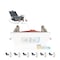 Nuwatt 3 Inch 2 Hour Square Trim Fire Rated Recessed Lighting Canless LED Lights 2700K-5000K, 550LM, 6PK NW-P-SQDL-3-8W-5CT-FR-WH-6P - alternate 1