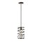 Jonathan Y Helisa 7.25" 1-Light Modern Contemporary Iron Spiral LED Pendant, Antique Silver JYL7910C - alternate 8
