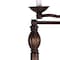 Homeroots 62" Rusted Swing Arm Floor Lamp With Champagne Bell Shade 526338 - alternate 6