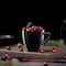 Smarty Had A Party 2 oz. Black Square Plastic Mini Coffee Tea Cups, 240PK 6937B-CASE - alternate 1
