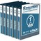 Davis Group Easyview Premium, Round Ring, Customizable, View Binder, (Navy Blue, 1"), PK6 8411-72-06 - alternate 1