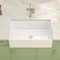 Wrightmaster 33" Apron-Front Farmhouse Single Bowl White Ceramic Kitchen Sink w/Bottom Grid and Basket Strainer ZOR-AW332010DS - alternate 5