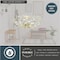 Vaxcel Jardin 19-in W Crystal Cream Vintage Vine Semi Flush Mount Ceiling Light C0024 - alternate 6
