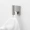 Gliderite Hardware Alpine Collection Robe Hook Satin Nickel Bathroom Hardware 9030-SQ-SN-1 - alternate 3