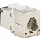 Eaton Tripp Lite Series Cat8 STP Shielded Tool-Free Keystone Jack, 568A/568B, TAA N238-SHC8-TF-1 - alternate 16