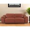 Homeroots 86" Camel Italian Leather USB Reclining Sofa With Silver Legs 476523 - alternate 7