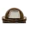 Mytcoat Dome Lid for 32 Gallon Trash Receptacle, Steel, Brown, Textured Coating 804403 - alternate 1
