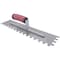 Marshalltown Notched Trowel, 1/2 x 1/2 x 1/2 Square Notch, 16 x 4 Blade, Large Format Tile NT696 - alternate 3