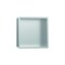 Hansgrohe Individual Wall Niche Brushed Stainless Steel w/ Design Frame 12"x 12"x 4" Brushed Stainless Steel 56097800 - alternate 1
