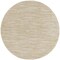 Homeroots 4' Ivory And Gold Round Abstract Indoor Outdoor Area Rug 573835 - alternate 6