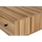 Homeroots 47" Brown and Black Computer Desk With Three Drawers 489913 - alternate 8
