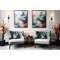 Z-Lite Claudelle 1-Light Wall Sconce, 5.75 in W x 24 in H, Matte Black + Modern Gold 4014-1SA-MB-MGLD - alternate 7