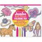 Melissa & Doug Jumbo Multi-Theme Coloring Pad, 11 x 14, Pink, PK6 4225 - alternate 1