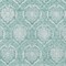 Homeroots 8' X 10' Turquoise Teal Blue And Ivory Medallion Washable Indoor Outdoor Area Rug 587773 - alternate 8