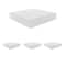 Nuvo Iron 6-in x 6-in Eazy-Cap Low Profile Steel White Post Cap , 4PK PCP25-WEC-IP4 - alternate 1