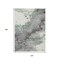 Homeroots 10' X 14' Green And Gray Abstract Washable Indoor Outdoor Area Rug 631884 - alternate 7