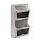 Homeroots 12" White Solid Wood Additional Accessory 487941 - alternate 8