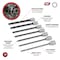 Performance Tool 7 pc. 3/8 in. Dr. SAE Hex Bit Set, Extended Bits, Storage Tray W38750 - alternate 4