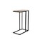 Homeroots 24" Brown Tan and Black Marble and Metal End Table 632682 - alternate 6