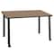 Regency Kee Mobile Training Seminar Table, 42 in W, 24 in L, Noble Oak MTC4224NOBK - alternate 1