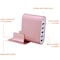 Trexonic 7.1 Amps 5 Port Universal USB Compact Charging Station in Rose Gold Finish TRX-USB5700ROSE - alternate 4