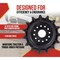 Mytee Products 15 Teeth Single Speed Drive Sprocket for Kubota, Bobcat T180 Replaces 7166679 TDSRT-7166679 - alternate 8