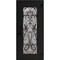 Vdomdoors Aluminum Door Iron 1601 Black Entry Steel Metal Classic Painted 36 x 80 (36 x 80)-Left Inswing IRON1601EXD-BLK-W36xH80-LH-I - alternate 3