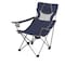 Picnic Time Family Of Brands Campsite Camp Chair, Navy Blue with Gray Accents 806-00-138-000-0 - alternate 1