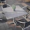 Flash Furniture TopGuard 36" Square Gray Faux Concrete Outdoor Tabletop with Seamless Surface Technology ST-SQ918B-1-M-3A-CM-GY-GG - alternate 8