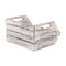 Homeroots 13" Gray Solid Wood Desk Organizer 399660 - alternate 6
