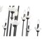 Z-Lite Allistair 16-Light Linear Chandelier, 30.75 in W, Matte Black 352-56L-MB - alternate 7