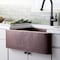 Native Trails Farmhouse 33 Copper Kitchen Sink CPK273 - alternate 2