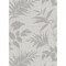 Warner Chandler Light Grey Botanical Faux Grasscloth Wallpaper 2921-50800 - alternate 1