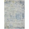 Homeroots 3' X 5' Blue Gray And Green Abstract Washable Indoor Outdoor Area Rug 604541 - alternate 6