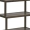 Homeroots 37" Espresso Solid Wood Four Tier Step Bookcase 380030 - alternate 4