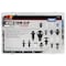 Performance Tool 418 pc. Honda Trim Clip Assortment, Auto Body Retainers, Fasteners, Case W5244 - alternate 2