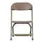 Flash Furniture Kids Folding Chair, Brown Y-KID-BN-GG - alternate 6