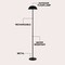 Jonathan Y Laurel 59" Contemporary Minimalist Mushroom Metal Adjustable Height Rechargeable Cordless Integrated JYL7165B - alternate 8