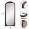 Homeroots 64" Brown Wood Framed Standing Mirror 565118 - alternate 7