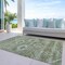 Homeroots 3' X 5' Olive Green And Fern Green Southwestern Washable Indoor Outdoor Area Rug 588714 - alternate 7