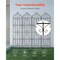 Vevor Metal Garden Trellis for Climbing Plant Support 87x20 in Rustproof, 4PK TFHPJ51220-4 - alternate 7