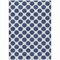 Homeroots 3' X 5' Navy Blue And Ivory Polka Dot Washable Indoor Outdoor Area Rug 614923 - alternate 6