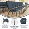 Flash Furniture Advantage Navy Multipurpose Church Chairs, 18.5" Wide SEPCHT185-101 - alternate 10