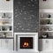 Emser Tile Elegan Series Porcelain Mosaic Tile, 12 in L Tile, 11 in W Tile, Pressed Edge, Nero, 20PK W95ELEGNE1112MOFM - alternate 2
