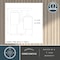 Vaxcel Park Ridge Champagne Gold 3-Light Flush Mount Ceiling Light with Frosted Glass, 10.5-In. C0358 - alternate 6