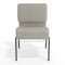 Flash Furniture Hercules Church Chair, Gray Back, 21-1/4 in W 25" L 33" H, Fabric Seat FD-CH0221-4-SV-GYDOT-BAS-GG - alternate 8