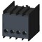 Siemens auxiliary switch, on the front, 2 NC, 71/72, 81/82, current path: 1 NC, 1 3RH2911-1MA02 - alternate 3
